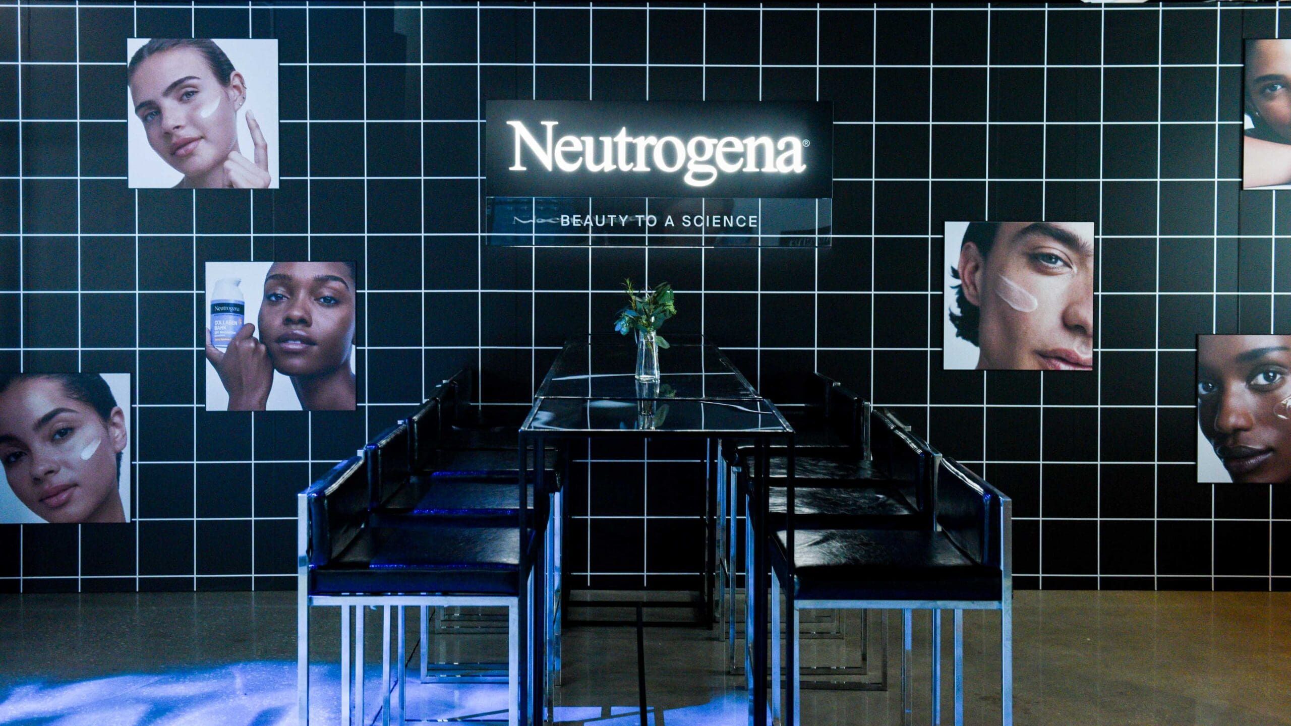 Neutrogena-Influencer-Activation-Custom-Signage